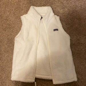 White Patagonia vest